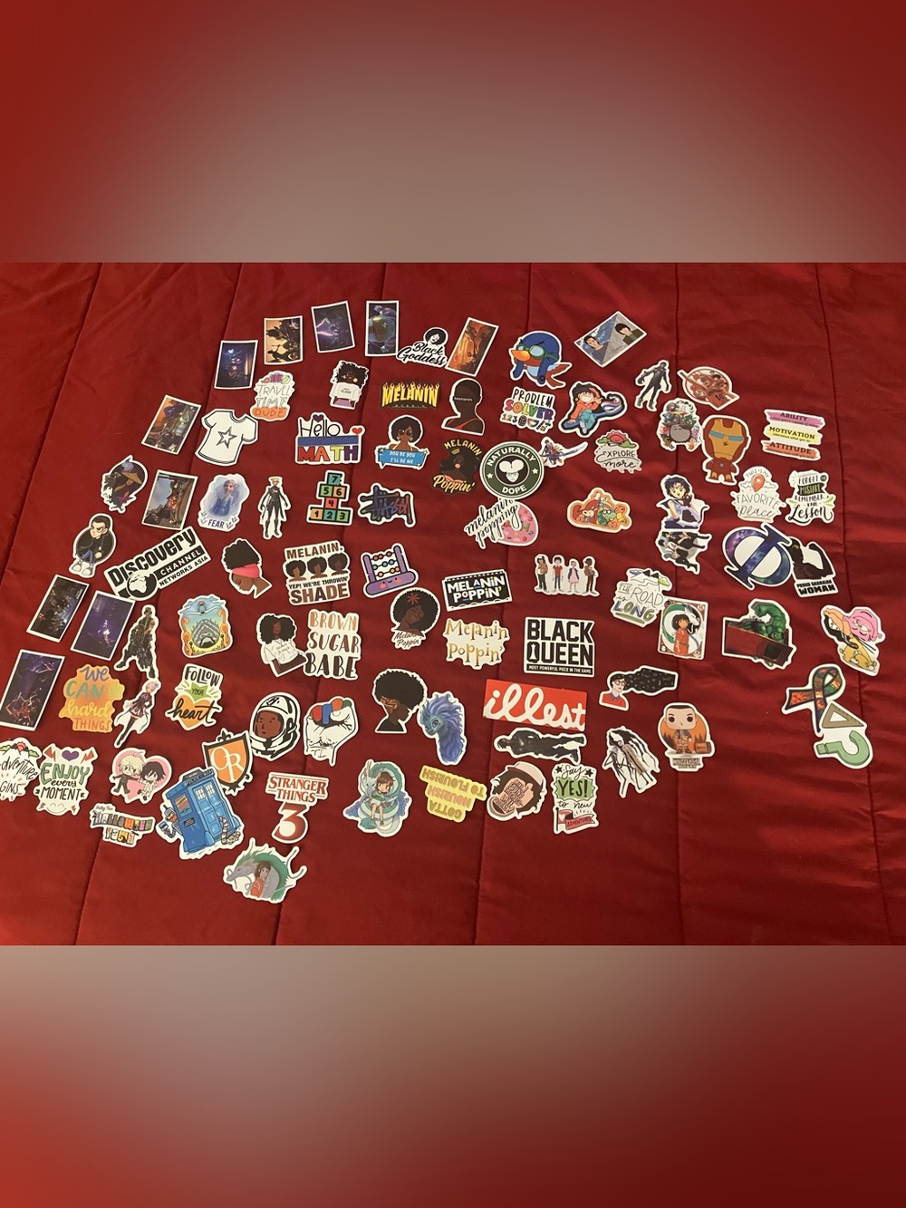 Assorted Vinyl Sticker Lot
